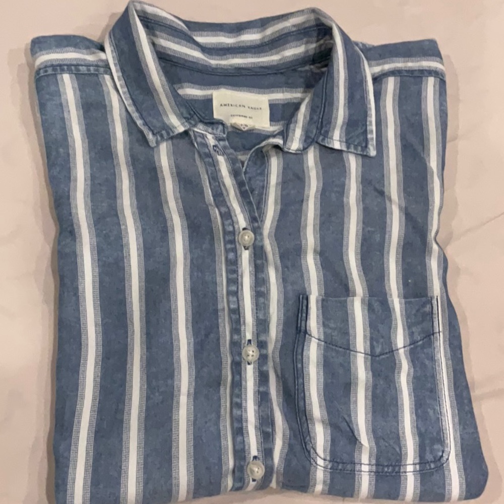American Eagle Stripes Long sleeve shirt